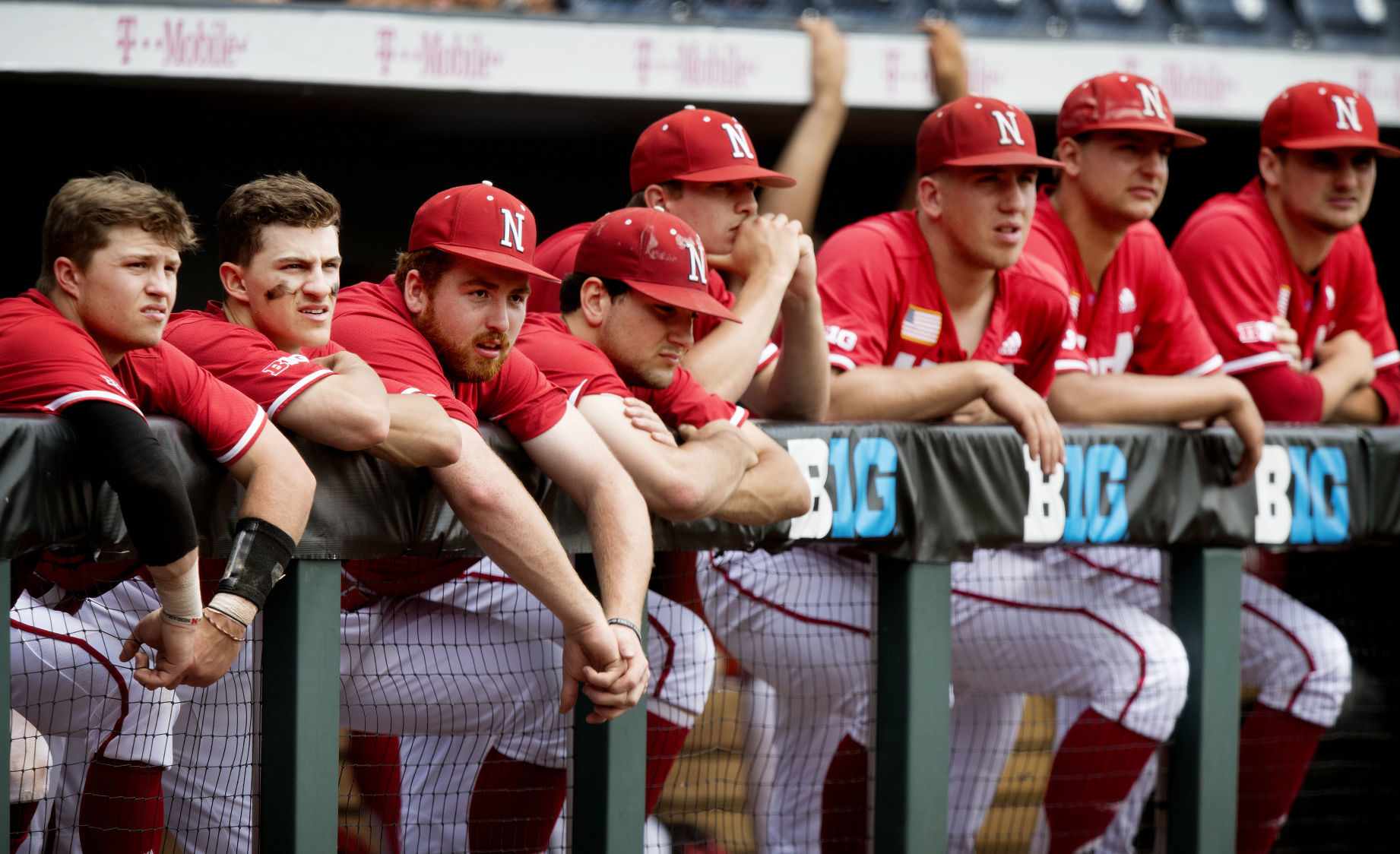 Nebraska vs. Michigan, first game, 5.25